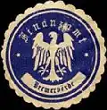 Siegel des Finanzamtes von Bremervörde, zwischen 1850 und 1923