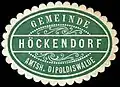 Siegelmarke der Gemeinde Höckendorf