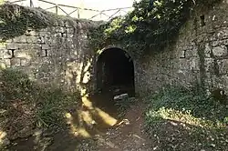 Der Zugang zum Kanal