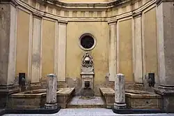Der Brunnen Fontana del Leocorno in Siena