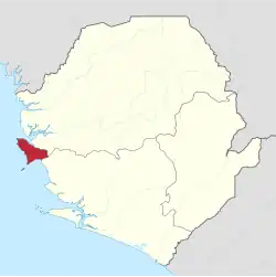 Western Area in Sierra Leone