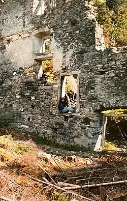 Südwand, Innenseite, September 1995