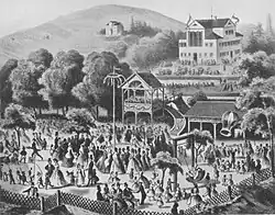 Familienfest auf der Silberburg, 1851.