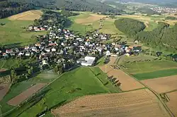 Luftaufnahme Ortsteil Silberg