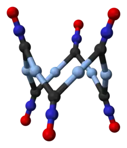 Struktur von Silberfulminat-Hexamer