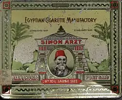 Metallschachtel Sorte No 70 L Large Size mit Portrait und Standorten