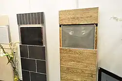 Details zu Infrarotheizungen auf einer Messe