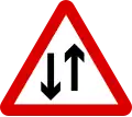 Two way traffic ahead: Gegenverkehr