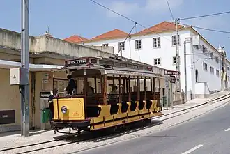 Die Straßenbahn von Sintra