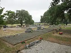 Friedhof in Sisterdale