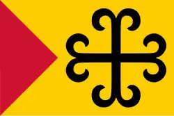 Flagge des Ortes Sittard