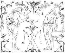 Skírnir and Gerðr III by Frølich