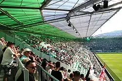 Das neu eröffnete Allianz-Stadion des SK Rapid Wien