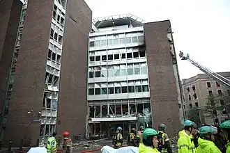 Ehemaliger Hauptsitz des Ministeriums nach dem 22. Juli 2011