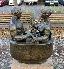 Paar in der Badewanne Berlin (1982)