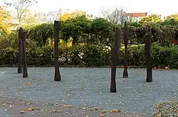 Skulptur, Rubensstraße 1 Berlin-Schöneberg