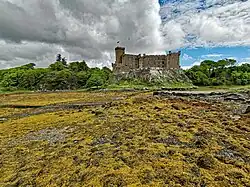 Dunvegan Castle von Westen