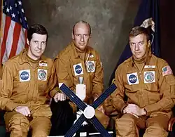 v. l. n. r. Joseph Kerwin, Charles Conrad, Paul Weitz