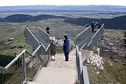 Der im Jahr 2002 über der „Sonnenuhr“ errichtete Skywalk