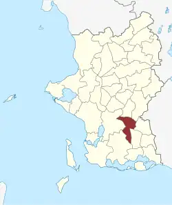 Lage des Høve Sogn in der Slagelse Kommune