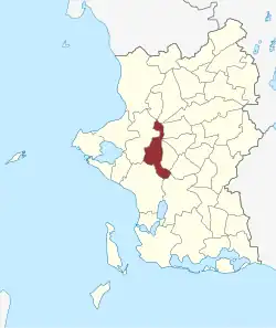 Lage des Hemmeshøj Sogn in der Slagelse Kommune