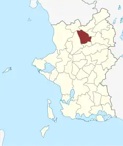 Lage des Nørrevang Sogn in der Slagelse Kommune