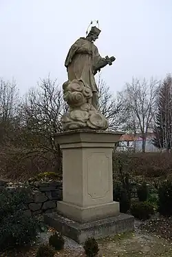 Statue des hl. Johannes von Nepomuk in Slavkovice