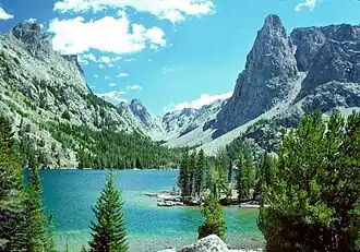 See in der Bridger Wilderness