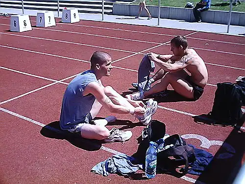 Falk Balzer (links) belegte Rang&nbsp;fünf