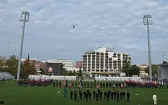 Das Stadion ŠRC Bonifika im November 2011
