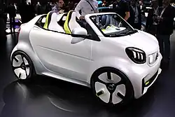 Smart Forease auf dem Pariser Autosalon 2018