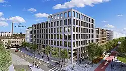 Smichov City, Visualisierung 5 – Za Ženskými domovy-Straße