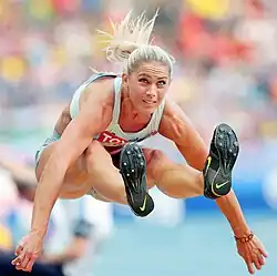 Mit 13,95&nbsp;m scheiterte Snežana Rodić in der&nbsp;Qualifikation