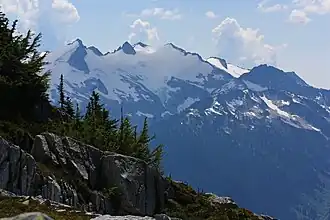 Der Snowking Mountain von Norden