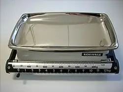 Laufgewichts-Balkenwaage