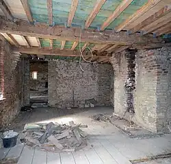 Raum im Obergeschoss des Nordflügels