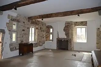 Raum im Erdgeschoss des Westflügels