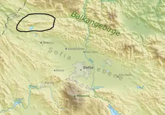 Das Tschepan-Gebirge im Westbulgarien