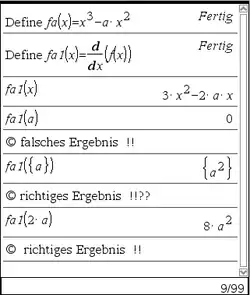 Software-Fehler bei der Arbeit mit Funktionen mit weiteren Parametern