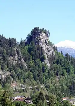 Hügel von Crap Sogn Parcazi, Richtung Osten