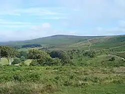 Dunkery Hill mit Dunkery Beacon