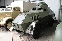 Sonder-KFZ 1 im Sächsischen Nutzfahrzeugmuseum in Hartmannsdorf