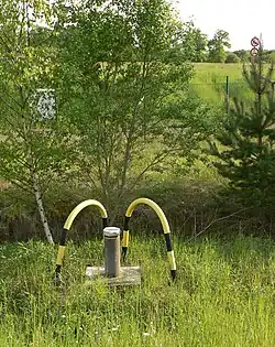 Messeinrichtungen zur Überwachung des Deponiekörpers und Überwachung des Grundwassers außerhalb des Deponiegeländes