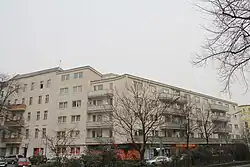 Wohnhäuser Friedelstraße Ecke Sonnenallee (1953–1955)