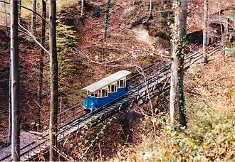 Wagen 1 vor dem Tunnel (1995)