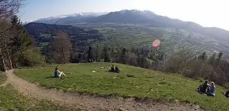 Blick vom Gipfel des Schürfenkopfes