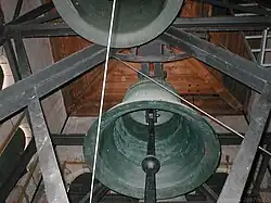 Blick in den Glockenstuhl