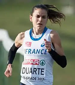 Sophie Duarte Rang sieben in 16:05,13&nbsp;min