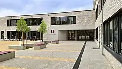 Sophienschule - Gymnasium in Hannover, Haupteingang von der Schackstraße