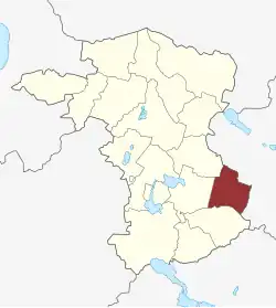 Lage des Fjenneslev Sogn in der Sorø Kommune